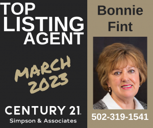 03 2023 Top Listing Agent - Bonnie Fint