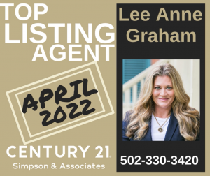 04 2022 Top Listing Agent - Lee Anne Graham