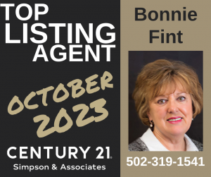 10 2023 Top Listing Agent - Bonnie Fint